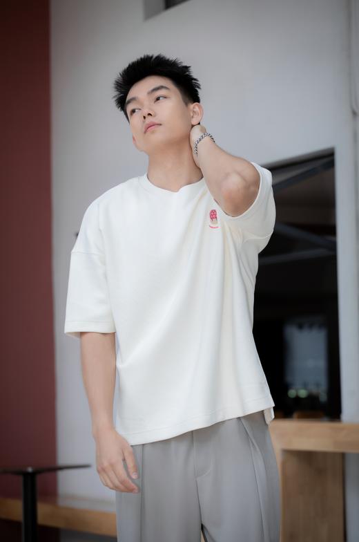 E430812245刺绣短袖T恤 商品图2