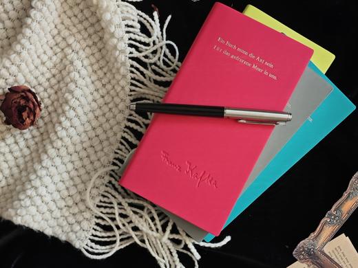 【会员积分兑换】卡夫卡彩色系皮面笔记本 商品图4