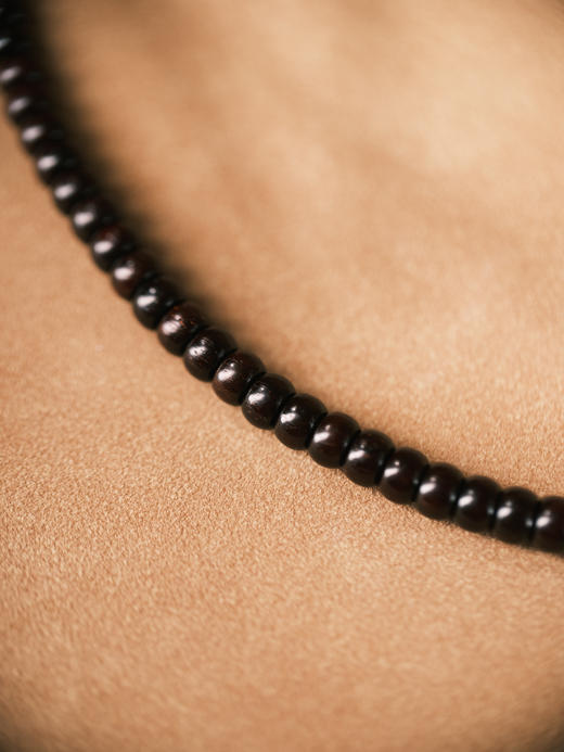 小叶紫檀素串 108颗 鼓珠 珠径0.8【器悟雅玩】 商品图2