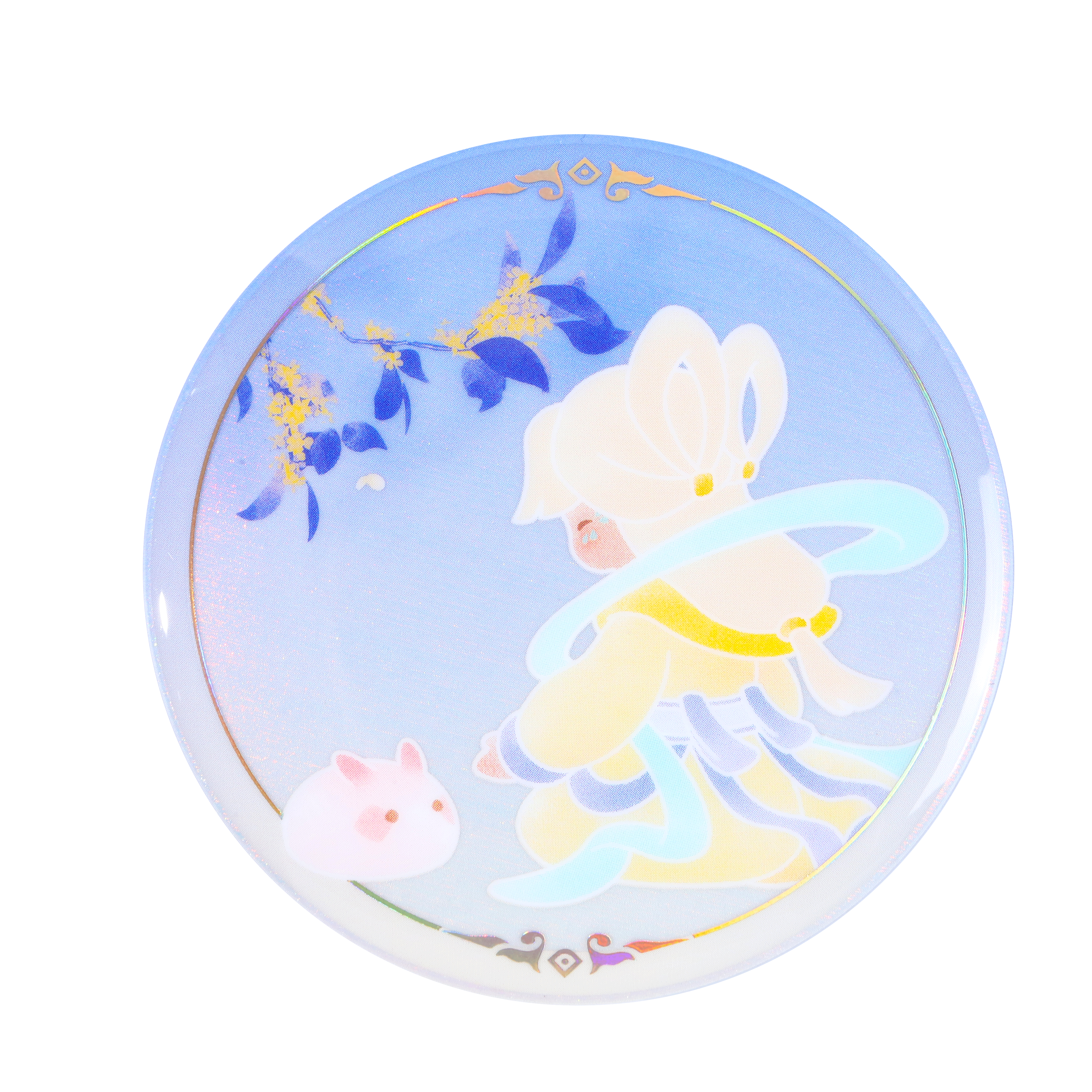 Sky纽扣徽章 - 月下