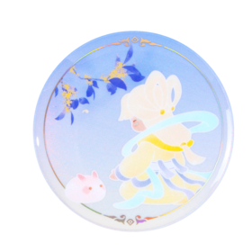 Sky纽扣徽章 - 月下