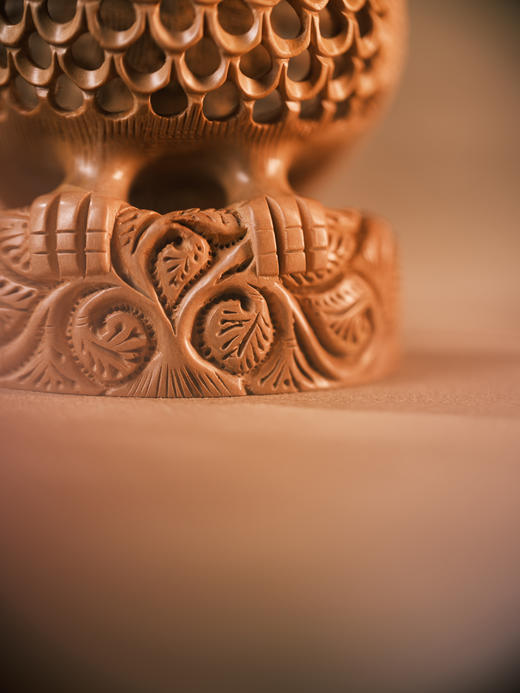 老山檀猫头鹰 精工整雕摆件 高端【器悟雅玩】 商品图3