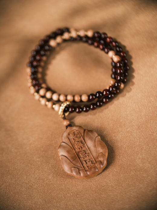 炁体源流串 0.6紫檀配老山檀 配老山檀弥勒佛【器悟雅玩】 商品图4