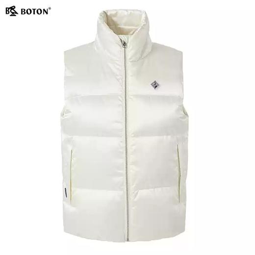 波顿冬季轻薄羽绒背心马甲女潮流白鸭绒防风外套马夹LC726321 商品图2