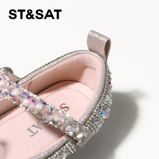 【童鞋】星期六甜美蝴蝶结闪钻公主鞋SSC3131L0F 商品图8