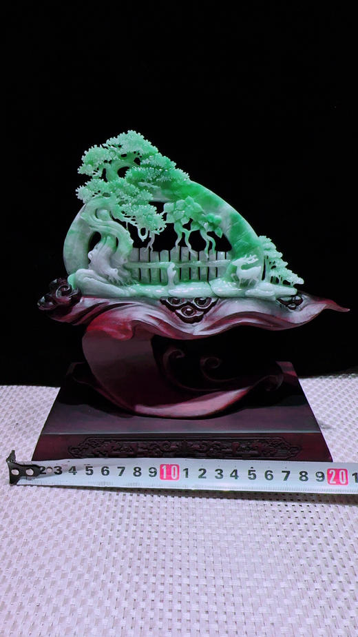 620323翡翠摆件【一路发财 一路相伴】 商品图2