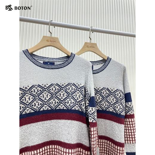 【第2件半价！尾货清仓不退换】波顿女士圆领长款毛衣LU071515 商品图2