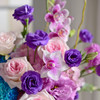 《紫气东来》牡丹菊藏宝图紫色桔梗新年插花 商品缩略图9