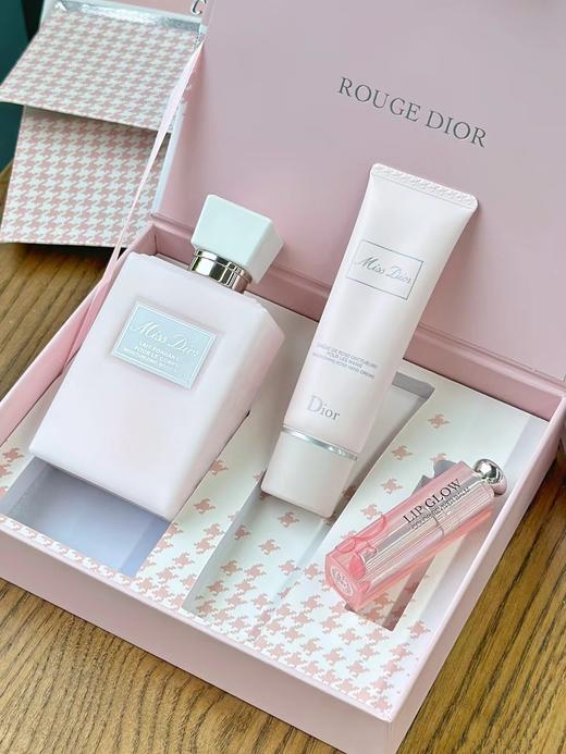 高标准迪Dio*花漾甜心全身香氛护手霜唇膏套装 商品图0