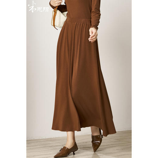 剩S/M/XL/XXL 【律动针织裙】米思阳2026春季新款针织裙子舒适软糯百搭显瘦半身裙3928 商品图0