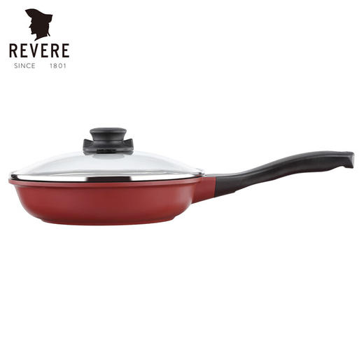 【小家电】Revere 家用煎炒锅24CM煎锅 不粘涂层 好清洗 高颜值RWU-8524/YK HF 商品图1