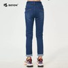 波顿春秋季高端牛仔裤柔软弹力修身直筒弯袋长裤子LE231320 商品缩略图1