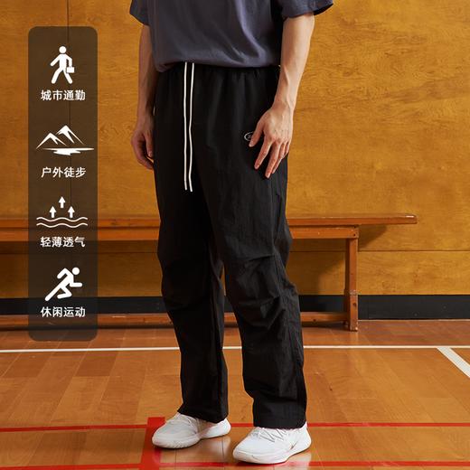 LUSHISI「凉感轻盈」户外伞兵长裤直筒宽松透气舒适薄款运动裤子 商品图4