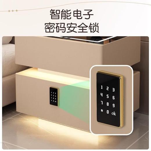 格朗 智能床头柜 无线充电 指纹锁 蓝牙音箱 商品图4