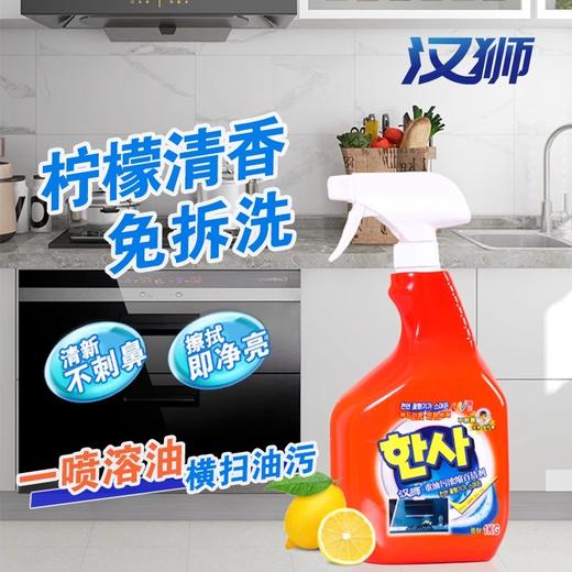 【门店直发】汉狮清洗油烟机去重油污浓缩百洁剂厨房强力除油剂清洁剂1kg 商品图0