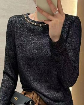 漆黑色~长袖T恤HJ3T61