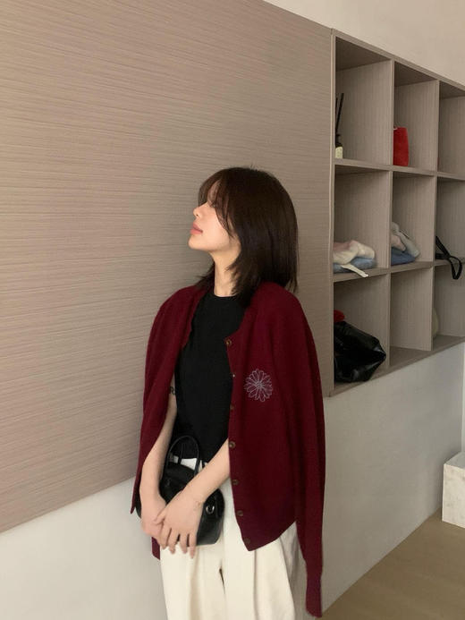 韩单原标小雏菊100羊毛 商品图3