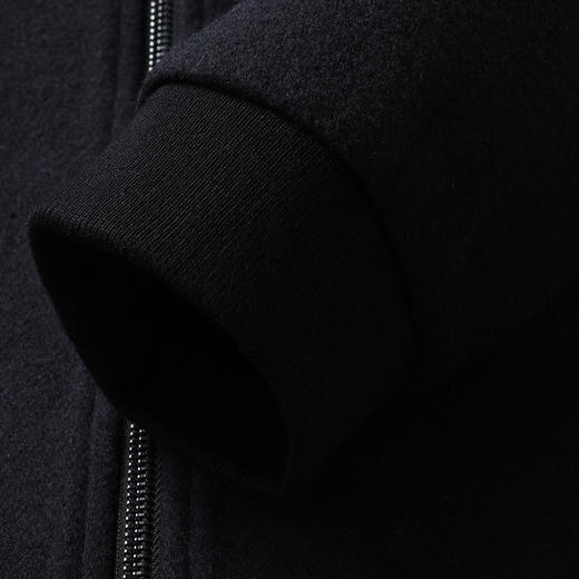 【领子可拆卸】【绵羊毛】【新款DWP】大依优型品质翻领绵羊毛呢大衣外套棒球领商务夹克男宽松加肥加大码上衣胖子休闲 商品图5