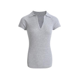 MAISON COVET 超细羊毛短袖polo衫