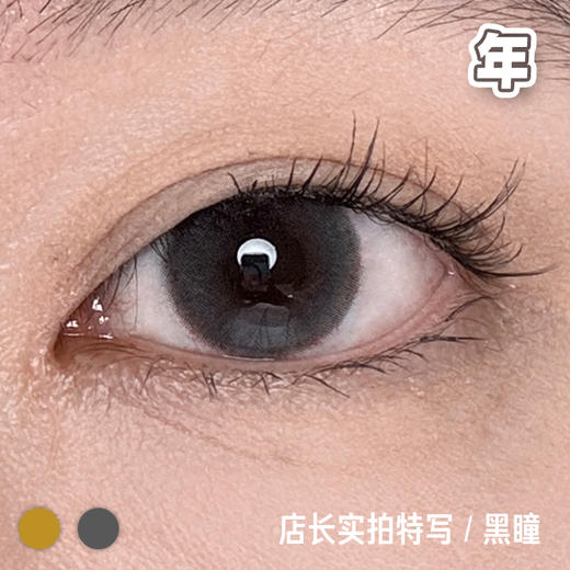 #NY01 软软棕/灰 14.2mm【1片装】舒适推荐 / 年抛 商品图8