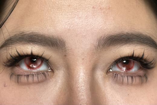 NinaMond日抛--Bloody Tears血泪系列Red 红瞳血泪（2片/盒日抛） 商品图2