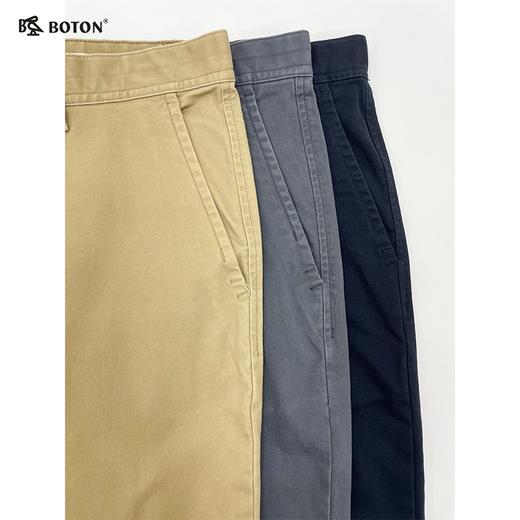 波顿男士斜插袋休闲裤（合身型）ME198318 商品图1