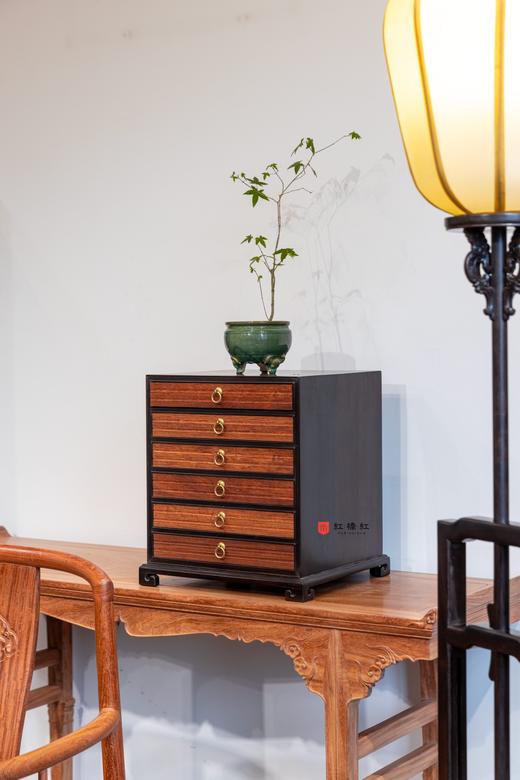 红桥红  家具严选  缅甸花梨(大果紫檀）  【茶室混搭空间】 商品图3