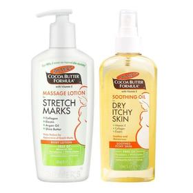 【保税仓】美国 Palmer’s 帕玛氏产前产后淡化修护妊娠纹按摩乳精华油身体乳止痒油