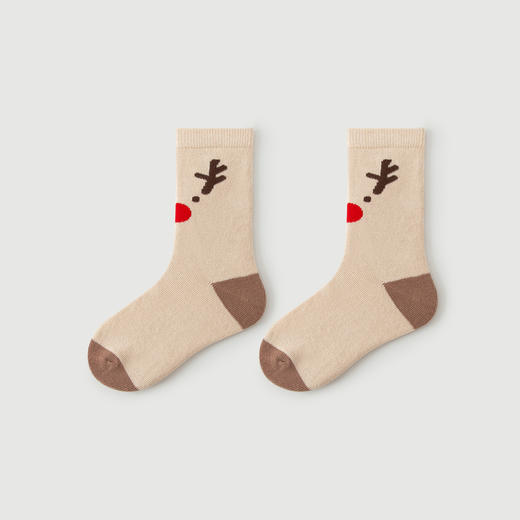 【植物芯】迷你巴拉冬新款男女童棉弹舒暖袜子宝宝透气柔软袜 商品图2