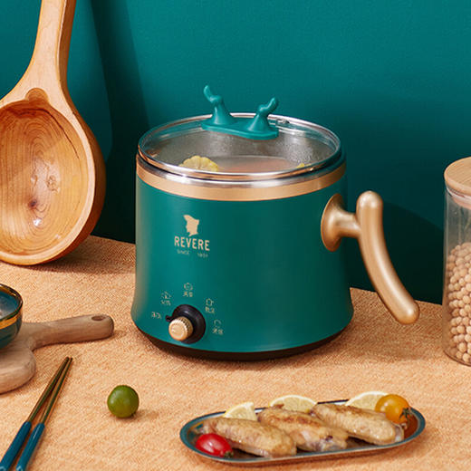 【小家电】REVERE家用鹿角1.8L电煮锅RES-8381D/YK HF 商品图2