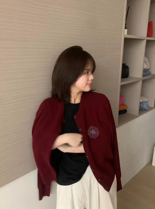 韩单原标小雏菊100羊毛 商品图4