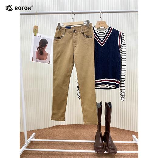 【第2件半价！尾货清仓不退换】波顿女士休闲长裤LE136314 商品图4