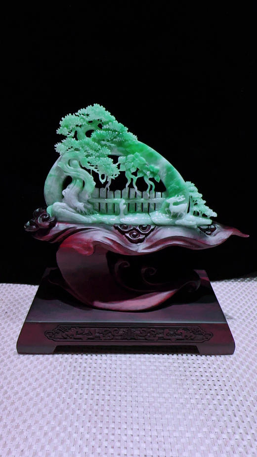 620323翡翠摆件【一路发财 一路相伴】 商品图3