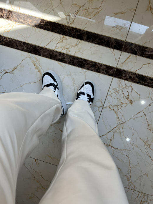 1020-3 原材百分百 怕打 内外全皮 超轻IP厚底 系带板鞋 轻盈缓震回弹 商品图5