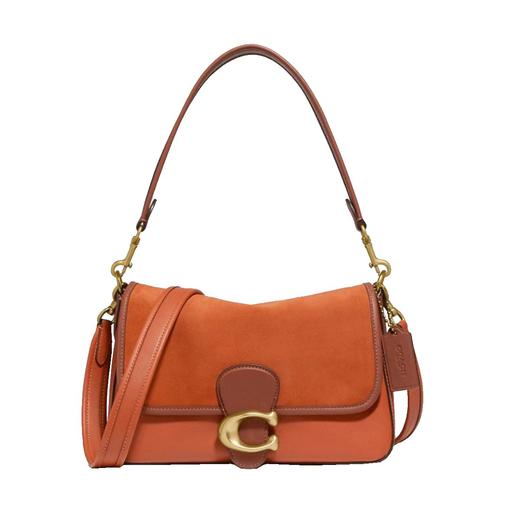 【中检鉴定】【专柜版】COACH蔻驰女士经典 N/S迷你托特通勤斜挎包 HARLEY 23号单肩包斜挎包复古新潮 单肩包斜挎包 商品图8