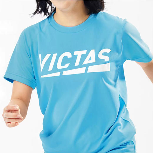 维克塔斯Victas 86507 VC-857 乒乓球服 透气休闲衫 圆领速干比赛短袖 运动球服 商品图3