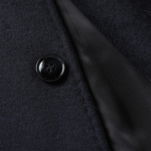【羊毛】【新款DWP】大依优型品质羊毛呢大衣外套商务夹克男宽松加肥加大码上衣胖子正装休闲 商品图6
