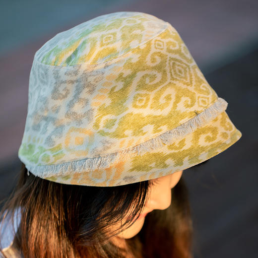 波西米亚系列渔夫帽秋冬帽子女帆布大头围高级感户外登山新款时尚潮流 商品图3