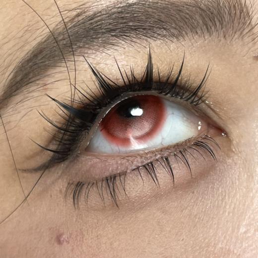 NinaMond日抛--Bloody Tears血泪系列Red 红瞳血泪（2片/盒日抛） 商品图1