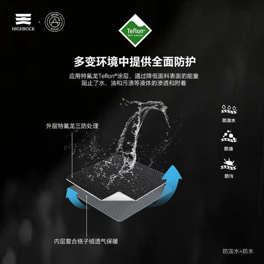 天石鹅铠甲秋冬季加绒软壳衣男士连帽长袖弹力舒适户外防风外套G625 加绒款 商品图3