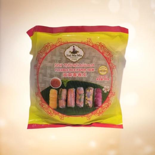 水妈妈春卷皮（16厘米） 200g/包 商品图0