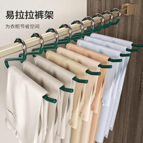 【鹅型裤架10个装】加固加厚防滑多功能单层无痕裤架 围巾架服装展示衣架