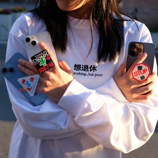 「思想拧不紧」气囊手机支架 OWSPACE原创 商品图1