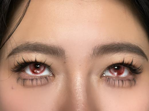 NinaMond日抛--Bloody Tears血泪系列Red 红瞳血泪（2片/盒日抛） 商品图3