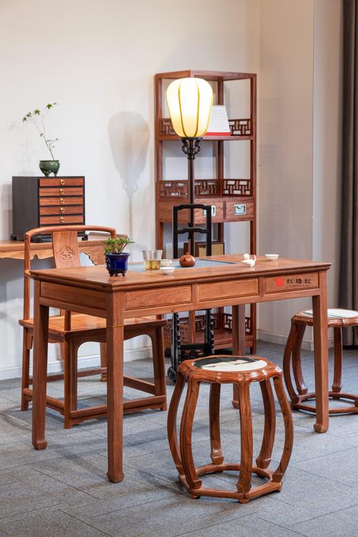 红桥红  家具严选  缅甸花梨(大果紫檀）  【茶室混搭空间】 商品图6