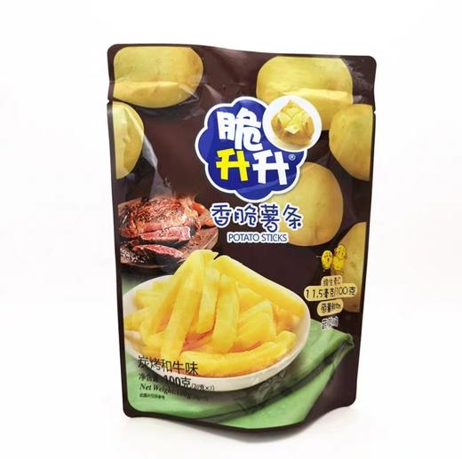 脆升升香脆薯条炭烤和牛味100g 商品图0