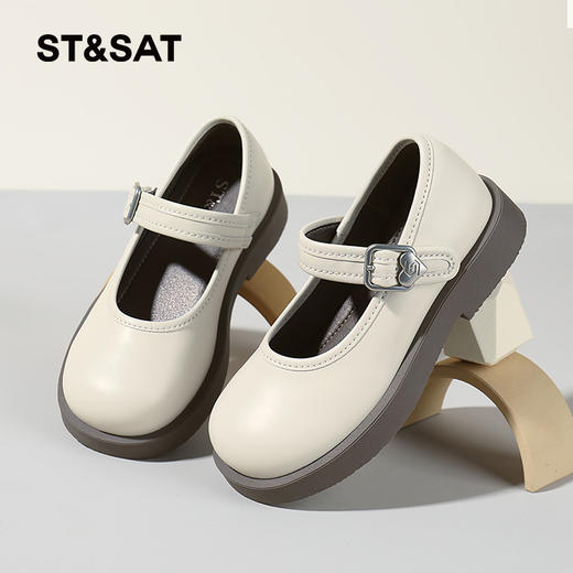 【童鞋】星期六时尚简约舒适百搭儿童小皮鞋SSC3191L03 商品图3