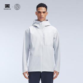 天石鹅铠甲秋冬季加绒软壳衣男士连帽长袖弹力舒适户外防风外套G625 加绒款
