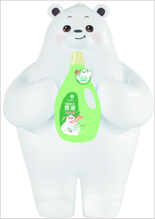 木木柯秀大胖清香洗衣皂液2L 商品图2