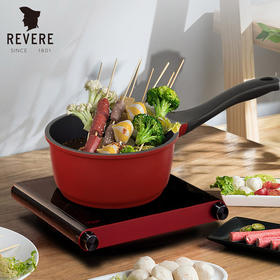 【小家电】Revere臻宝系列钛金不粘锅奶锅带盖锅具电磁炉燃气灶等通用灶具RWU-8716/YK16cm HF
